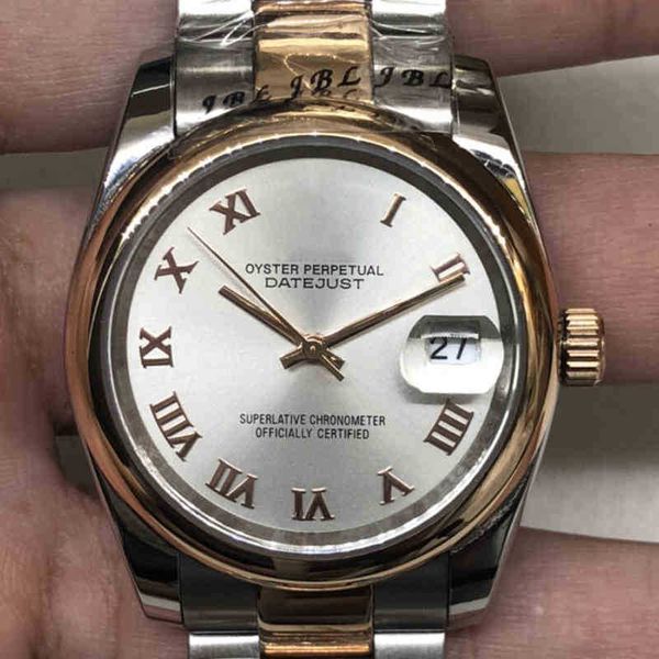 

men's mechanical watches date luxury designer luxury mens mechanical watch automatic log of family mei bailuo between arches geneva for, Slivery;brown