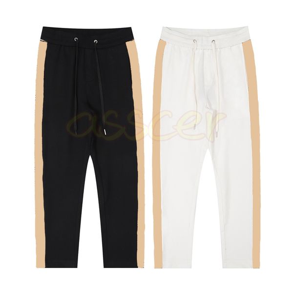 

womens casual autumn pants mid waist loose ladies outdoor sweatpants joggers pocket trousers asian size -2xl, Black;white