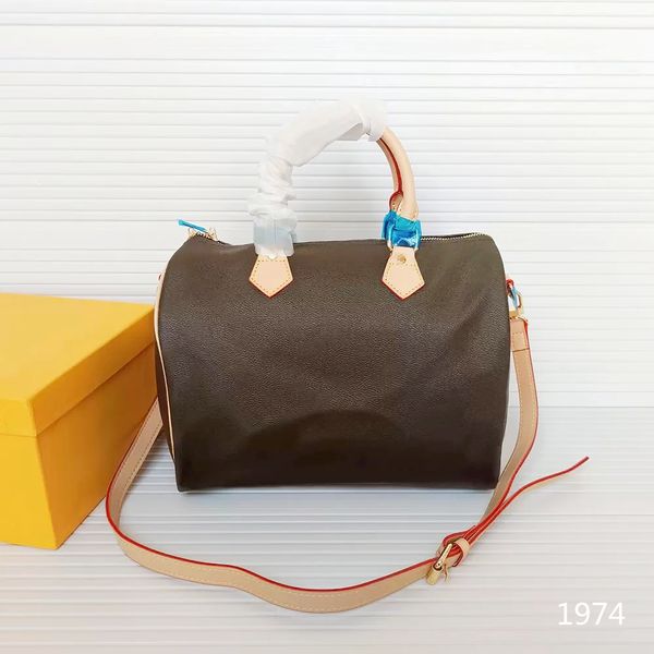 

bag speedy bandouliere crossbody bag man tote bages mini travel handle coated canvas weave beach satchel metal padlock designer shoulder nln