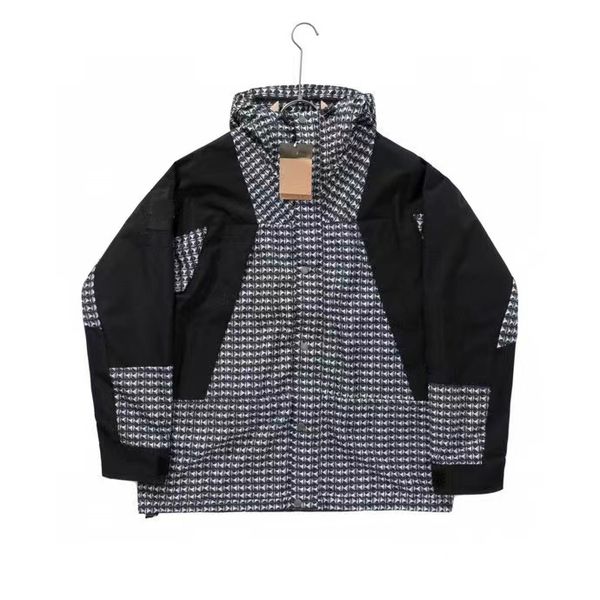 

casual winter coat men's jacket streetwear skateboard hiphop eu size, Black