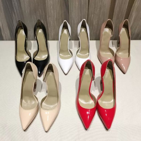 

with box designer christians red-bottoms casual shoes designer s high heels women dress shoes ladies black bright leather studded poin os