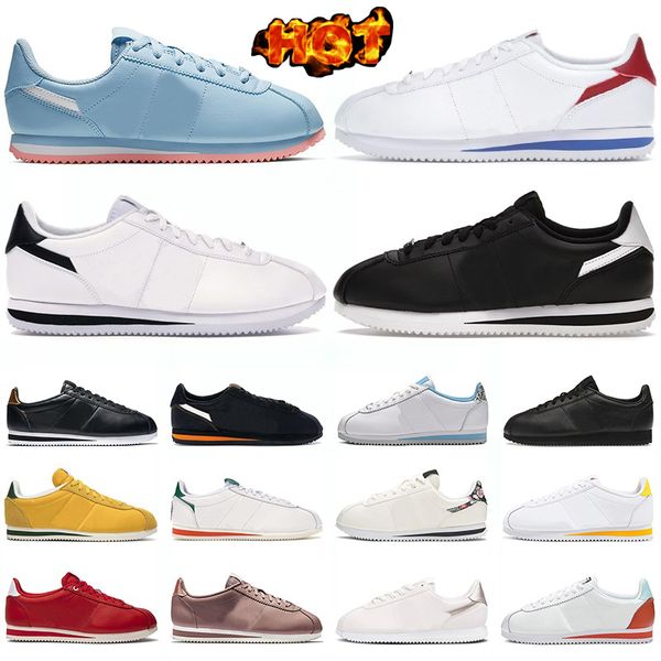 

men women cortez running shoes forrest gump designer black white bronze heel stranger things light bone oregon psychic blue mens classic