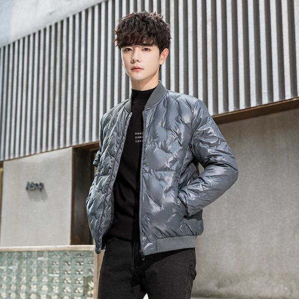 

men's down parkas 2022 winter snow jacket men casual thick warm hooded coats multi-pocket white duck windbreaker jackets overcoat g2209, Black