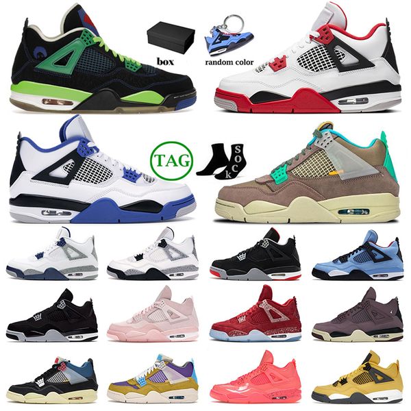 

basketball shoes jumpman 4 outdoor men women sports 4s union taupe haze designer 2022 fire red doernbecher motorsport sneakers trainers with
