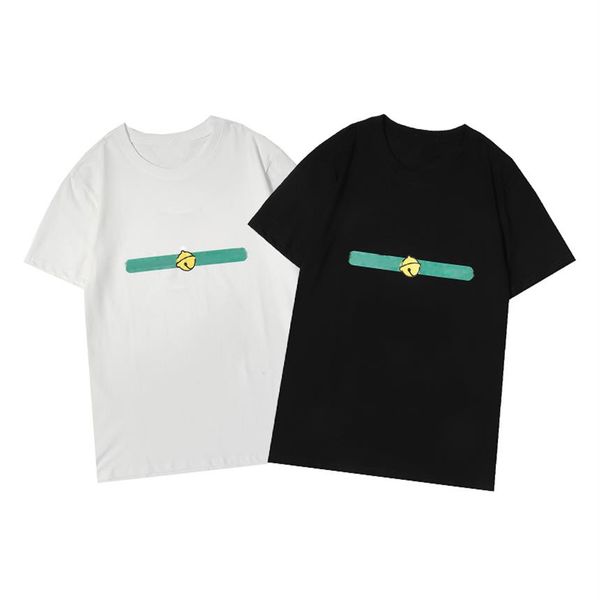 

men designers t shirts mens pure cotton brands embroidery with short sleeves trend of the classic short-sleeved clothe slim br327u, White;black