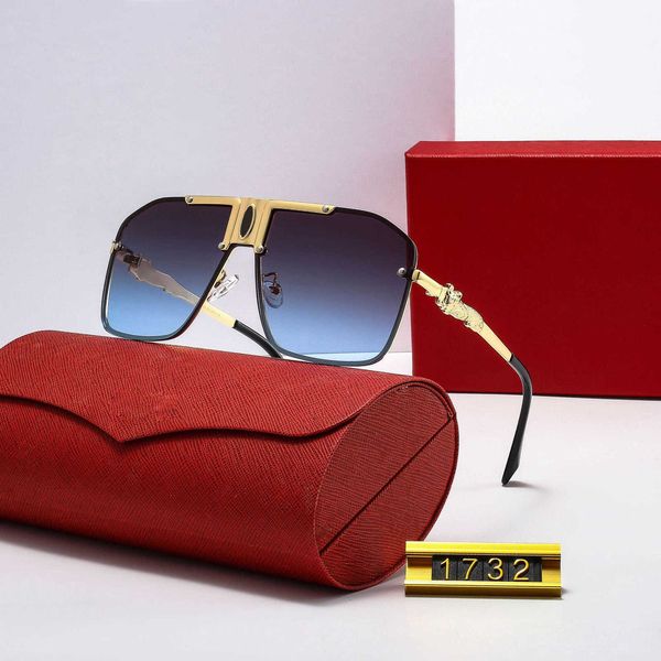 

sun glasses latest grey blue mens cartr sunglasses metal frame frameless wide view goggles driving travel windproof uv protection gradient o, White;black