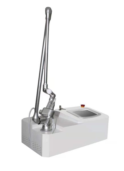 

portable 10600nm fractional co2 laser resurfacing scar removal and vaginal tightening 3 in 1 skin recover treatment laser with rf tube, Black