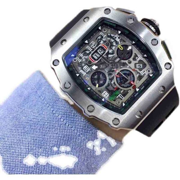 

rich watch wristwatch full-automatic mechanical multi-functional calendar dh41