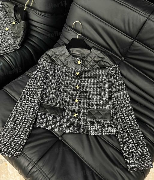 

womens jacket fashion customized metal buttons tweed jackets luxury designer women clothing custom metal button cardigan jacket 0912, Black;brown