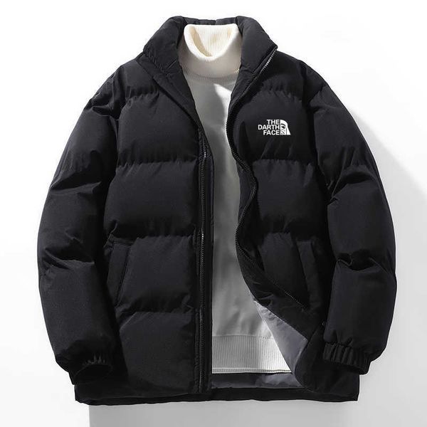 

men's down parkas the darth face men's 2022 autumn winter classic hooded warm parkas jacket coat men outwear casual outfits warm p, Black