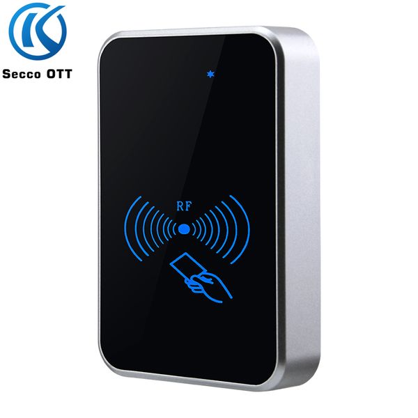 

nfc access control card reader wiegand 26 or 34 format outdoor waterproof anti-metal interference 125khz id 13.56mhz ic contactless rf read