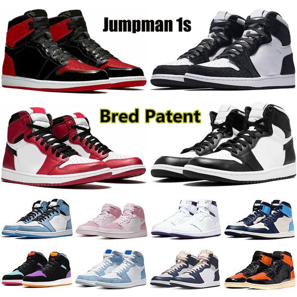 

og retro 1 basketball shoes 1s high reverse mocha men women sneakers bred panda chicago shattered backboard unc outdoor sports trainers