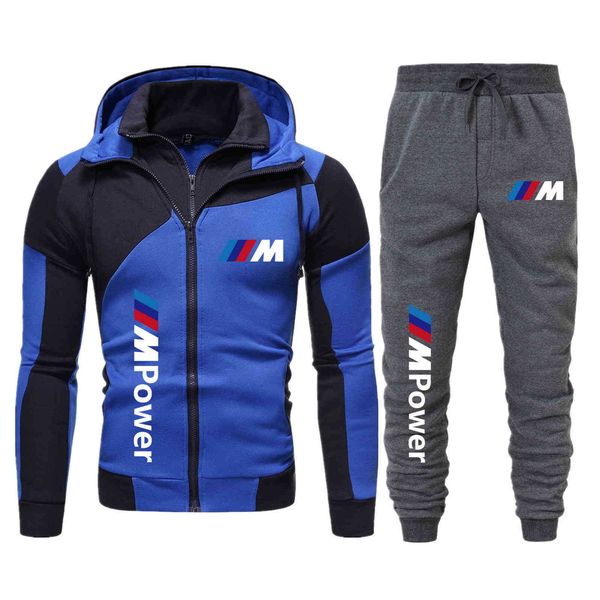 

new 2 piece defines sweater bmw energy impression of men in hoodie hoodi, Black
