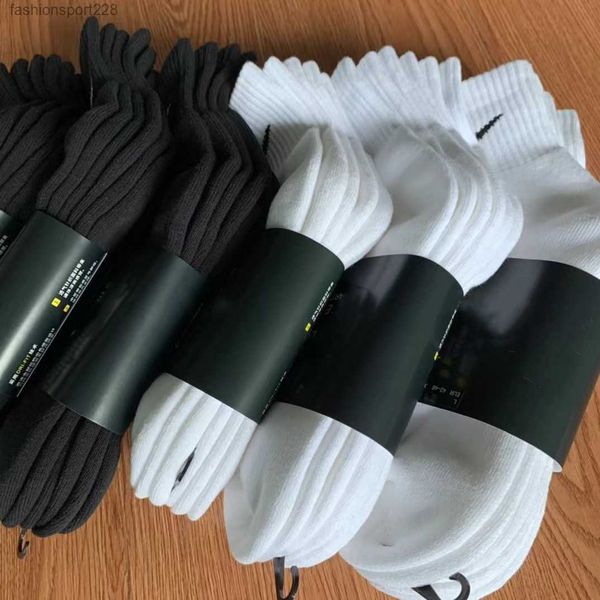 

designer socks fashion brand towel bottom sports sock men medium cotton high basketball running sports boat socks, White;pink