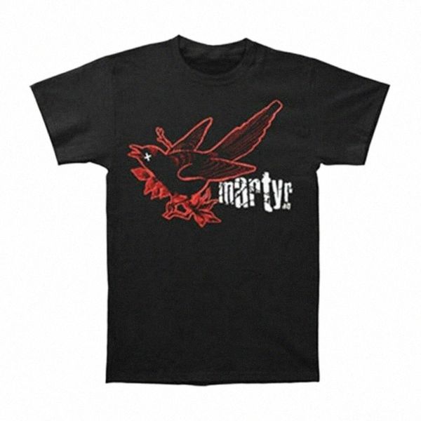 

men's t-shirts martyr ad blackbird t-shirt black tee shirt for youth middle-age old age 97bb#, White;black