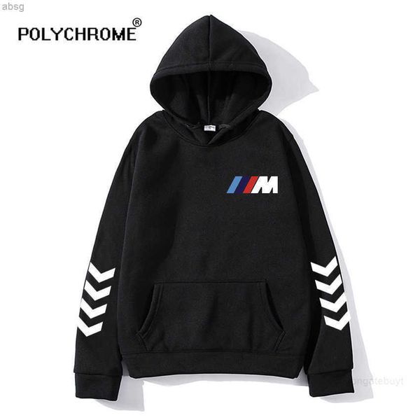 

hoodies men's hoodies sweatshirts 2022 autumn fashion hoodie men bmw print s fleec, Black