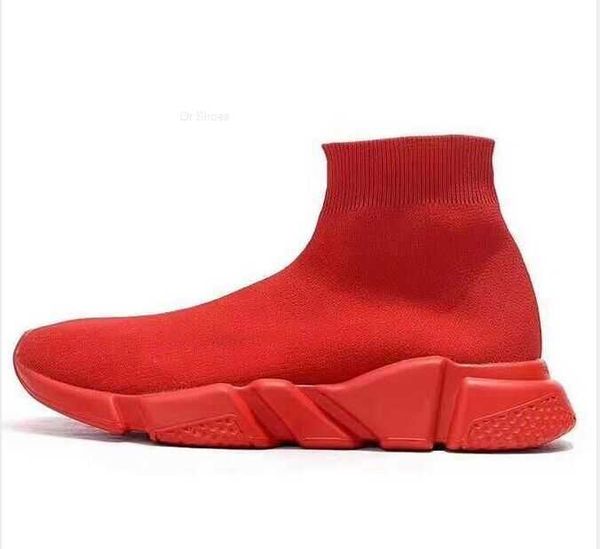 

2021 casual socks shoes men women sneaker fashion platform triple black white royal red paris mens womens trainer shoe size 36-45 q2