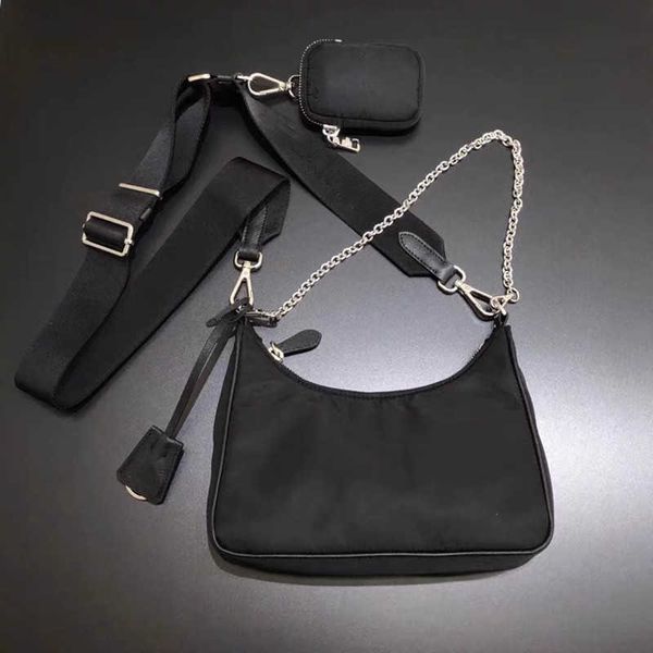 

luxury designer shoulder bags leather woemns men handbag selling lady cross-body fashion chain bag tote wallet coin purses three piece 2022, Red;black