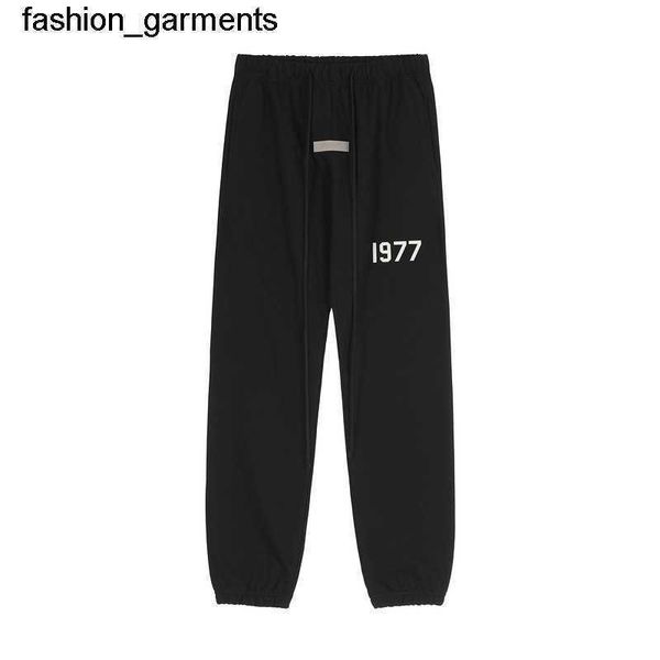 

designer men's pants autumn new men's teenager essential street fashion brand digital printing pants, Black