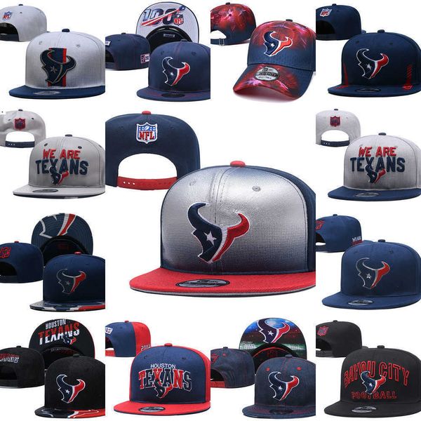 

snapbacks houston''texans''football hats cap adjustable fit hat 2022, Black;white