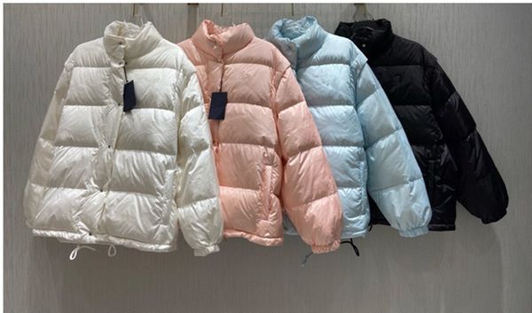 

womens down jackets winter coats jacket parka removable sleeves vest quality feather ladies keep warm short coat hooded thicken windproof ou, Black