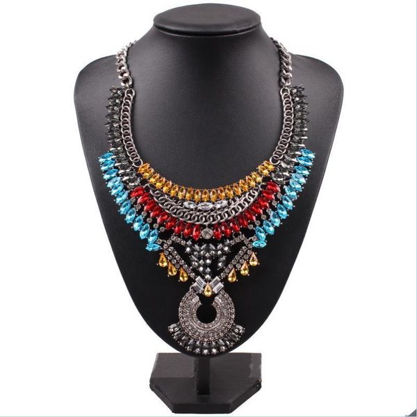 

pendant necklaces pendant necklaces fashion necklace chunky statement collar pendants choker chain party jewelry for wome bdegarden dhtg5, Silver