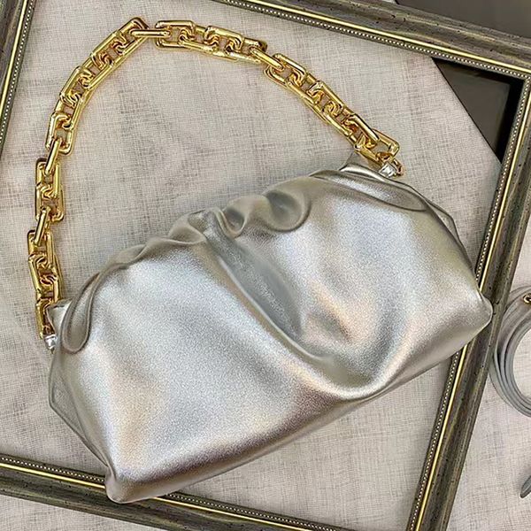 

teen chain pouch teen leather clutch with snap closure magnetic frame closur single compartment wallet purses evening bags luxury designer s