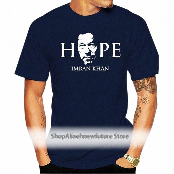 

men's t-shirts hope - imran khan black t-shirt pakistan election kids mens 2021 fashion brand t shirt o-neck 100%cotton 60j2#, White;black