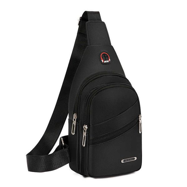 

hbp chest bag men 2023 new casual korean waterproof oxford cloth fashion sports bag one shoulder messenger bag fashion backpack