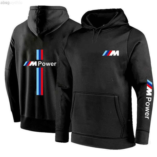 

hoodies men's hoodies sweatshirts 2022 bmw m power spring and autumn fashion hoodi, Black