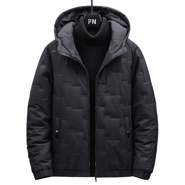 

men's down parkas cotton-padded jacket youth tide ins hong kong style cotton-padded bread coat winter plus velvet cott g220930, Black