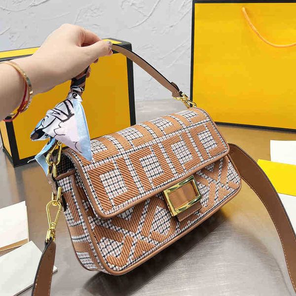 

women designer bag handbag classic letter pattern shoulder bag womens fashion cross body handbags with silk scarf crossbody bags 221006