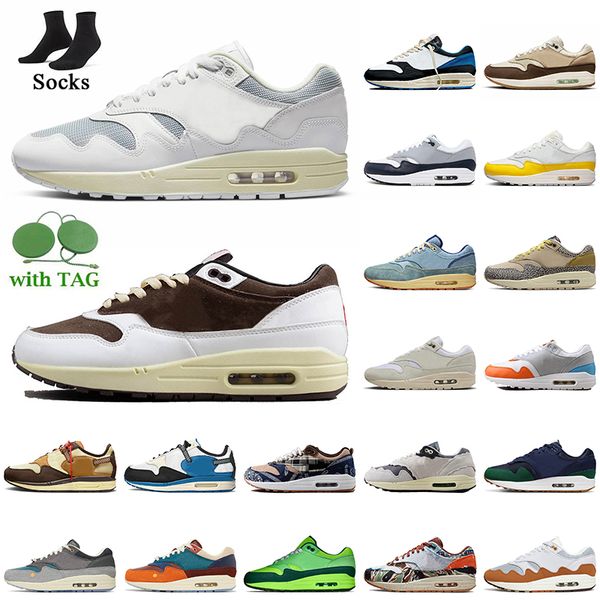 

fashion patta 1 og men running shoes cactus jack 1s reverse mocha 87 sneakers white black crepe hemp ironstone oregon ducks london size eur, White;red