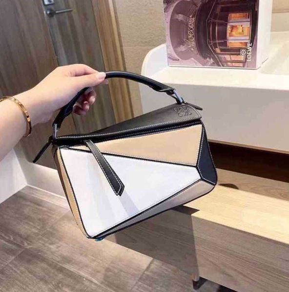 

handbags loews designer bags geometric women color bag matching large capacity women's handbag single shoulder messenger multi purposet