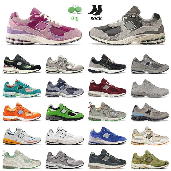 

fashion sports 2002r running shoes sneakers protection pack pink royal grey for mens women black camo deep taupe bb2002r trainers sports eur