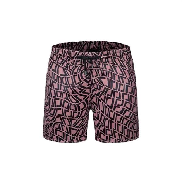 

2022 mens designers shorts quick drying swimwear 3d printing f letter pattern summer board beach pants men swim short2368, White;black
