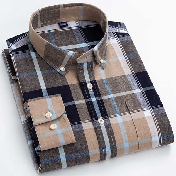 

men's casual shirts men's classic fit casual plaid linen cotton shirt single pocket button-down comfortable soft long sleeve strip, White;black