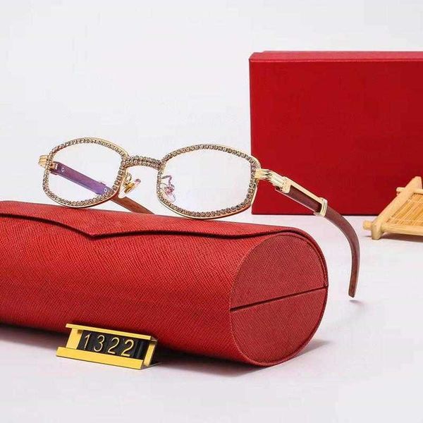 

sun glasses classic fashion glasses frames cartr woman mens drill framed myopia gradient tea lens deep shades essential business leisure, White;black