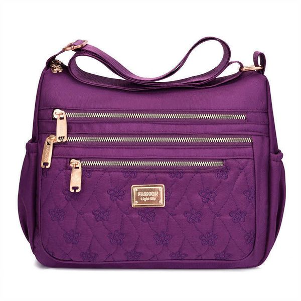 

hbp oxford cloth mother bag middle-aged mother-in-law atmospheric messenger high-capacity tourism waterproof nylon bag women's multi-la