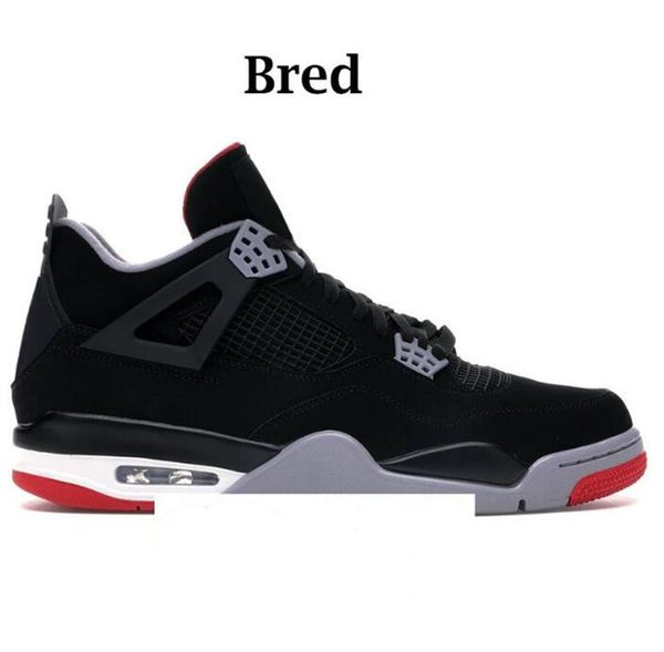 

4 basketball shoes for men women 4s military black cat sail red thunder white oreo cactus jack blue university infrared cool grey mens sport