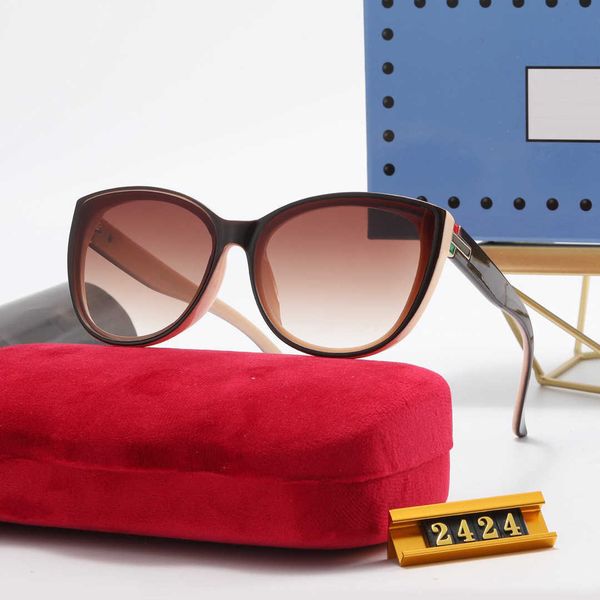

modern cat-eye women sunglasses personalized retro t-dot paint technology high-quality anti-ultraviolet glasses sweet versatile casual, White;black