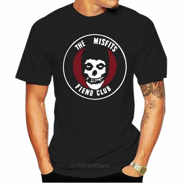 

men's t-shirts medium black misfits original fiend club t-shirt - mens short sleeve 5055979908678 slogans customized tee shirt o8ra#, White;black