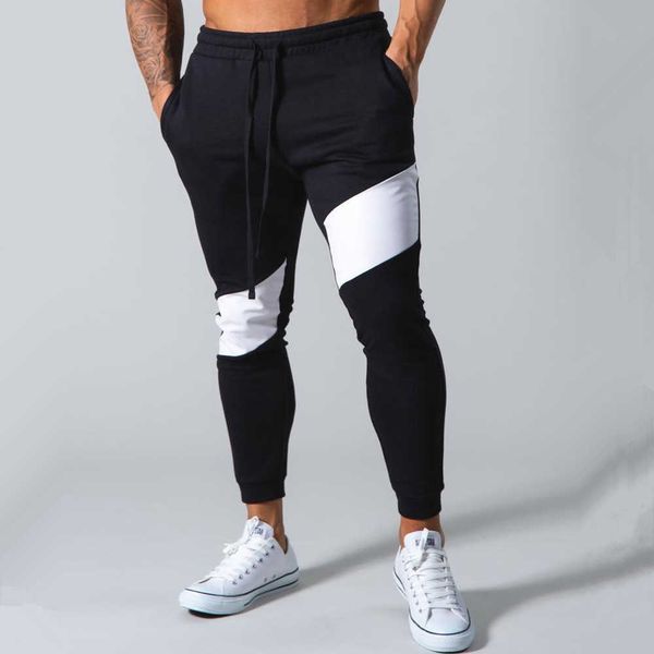 

men's pants black casual pants men joggers sweatpants autumn running sport trousers male cotton track pants gym fitness training bottom