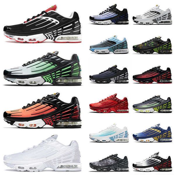 

wholesale arrival tn plus 3 tuned iii running sports shoes black white aqua green tiger deep royal z gold laser blue tennis jordon nks