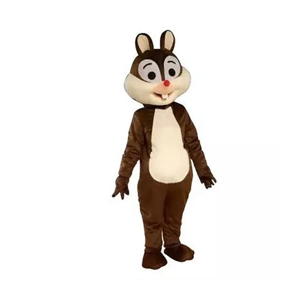 

chipmunk mascot costume cartoon fancy dress halloween dress christmas for party, Red;yellow