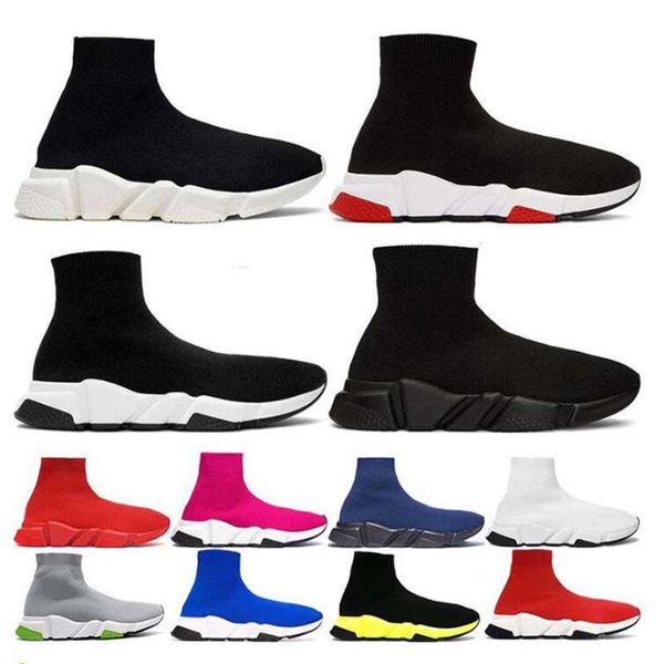 

sock shoes boot sports trainers sneakers boots knit shoe paris speed trainer black white 2.0 runners fashion socks men women eur36-47 as889