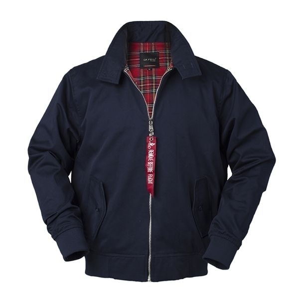 

mens jackets cottonpolyester euroupean size spring autumn outdoor fashion solid varsity bomber jacket men work 220930, Black;brown