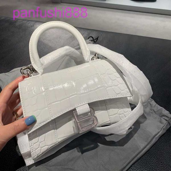 

hourglass bag designer balencigas shoulder s for women's online shop 2022 new fashion alligator b-shaped hourg