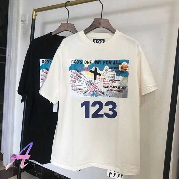 

men's t-shirts oversized rrr 123 t-shirt 1 1 men women black white cotton rrr123 t shirts t221006, White;black