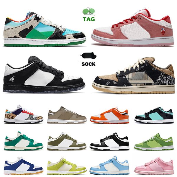 

classic chunky dunkes running shoes valentine day cactus jack low platform gai sneakers size 13 panda black white triple pink valerian blue